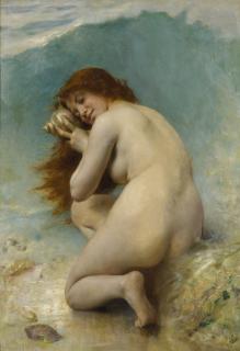 Léon-Jean-Basile Perrault - French nymphe Des Eaux