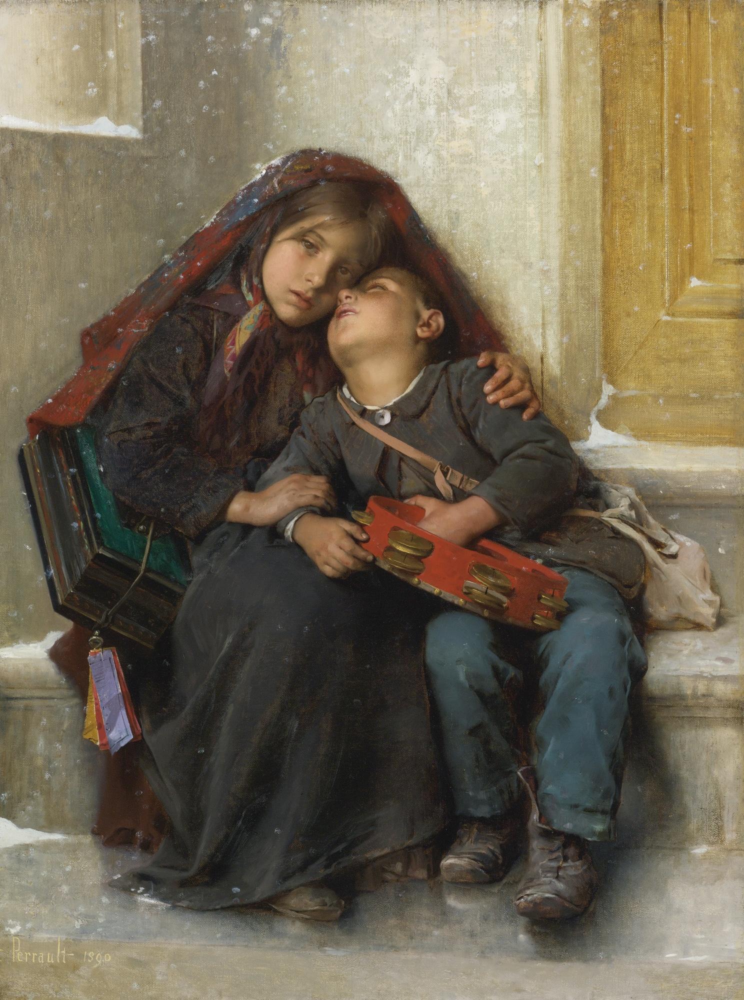 Léon-Jean-Basile Perrault - French Out In The Cold