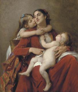 Leon Jean Basile Perrault - Maternal Love