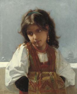 Léon-Jean-Basile Perrault - The Italian Girl