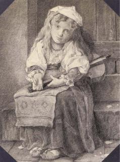 Léon-Jean-Basile Perrault - The young busker