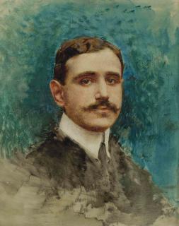 Leon Joseph Florentin Bonnat - Portrait d\'homme