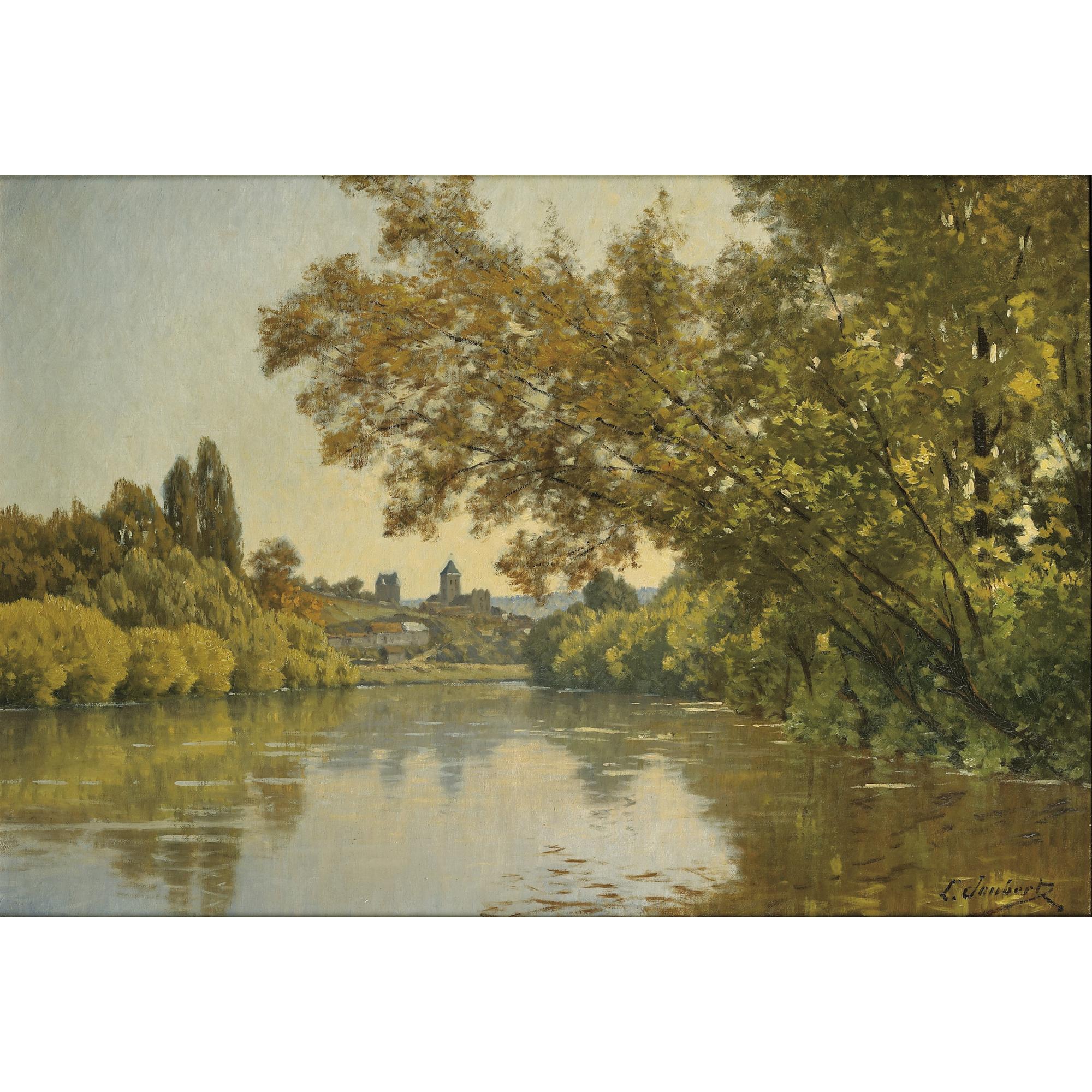 Léon Joubert - La Seine À Vétheuil