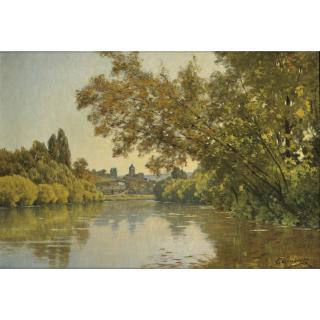 Léon Joubert - La Seine À Vétheuil