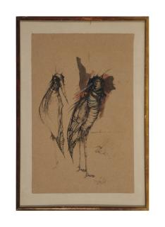 Leon Kelly - Plantes of the Moon; and a companion drawing