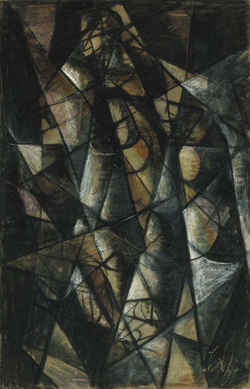 Leon Kelly - Standing Nude Figure