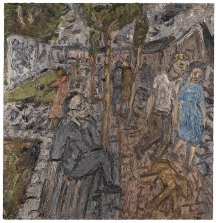Leon Kossoff - A Street In Willesden