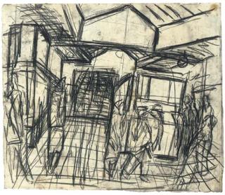 Leon Kossoff - Booking Hall no. 1