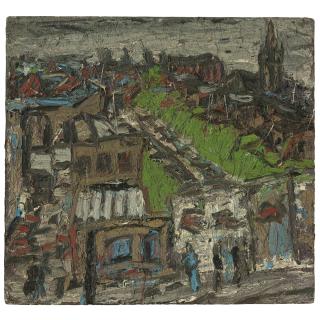 Leon Kossoff - Dalston Lane Spring 1974 No. 2