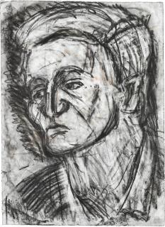 Leon Kossoff - Head Of John Lessore