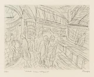 Leon Kossoff - Outside Kilburn Underground