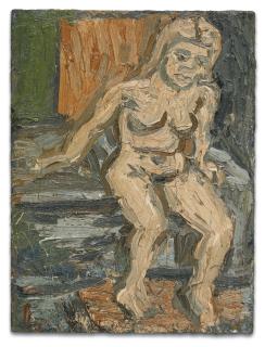 Leon Kossoff - Pauline Sitting On The Bed