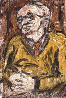 Leon Kossoff - Portrait Of Chaim 