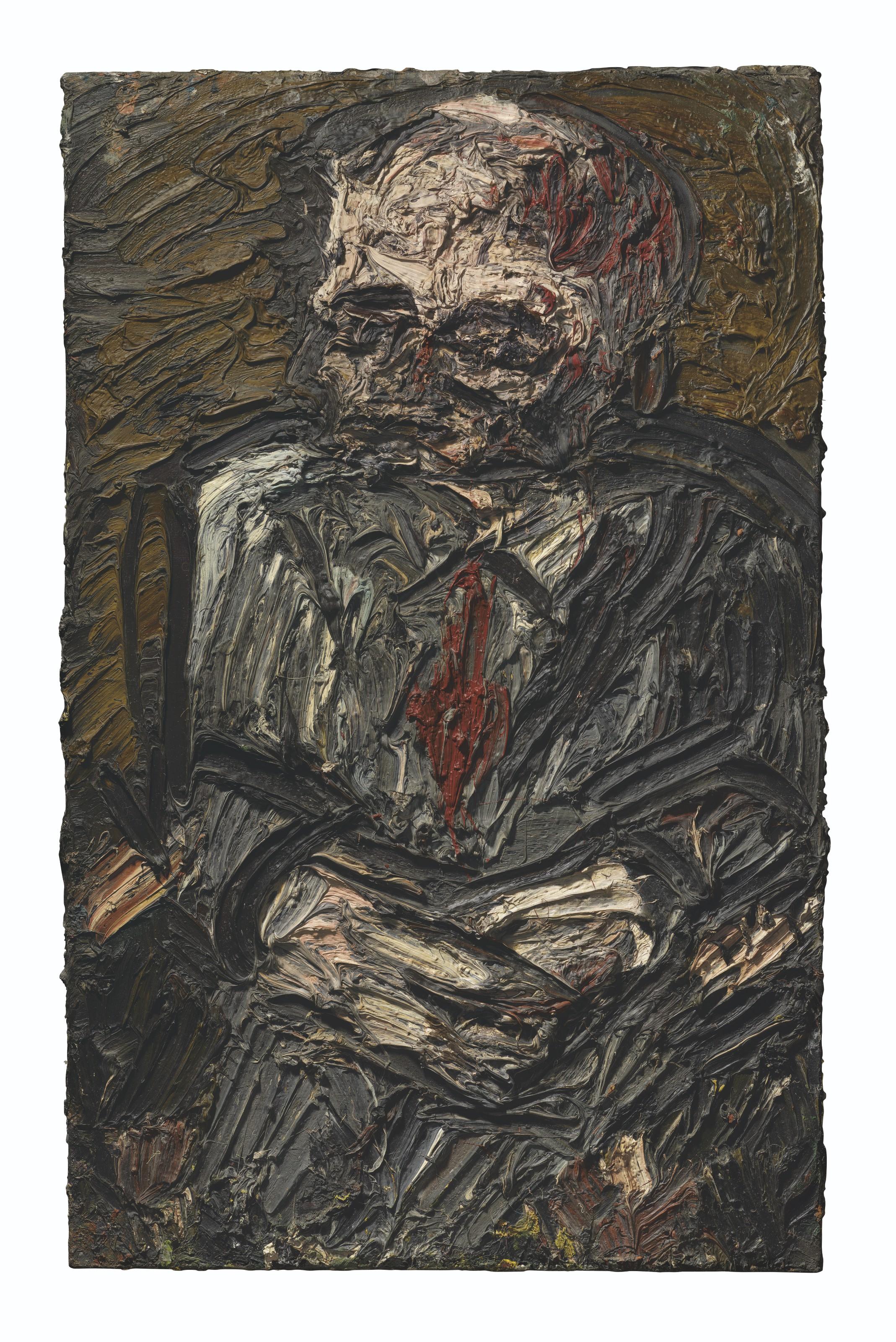Leon Kossoff - Portrait of Father