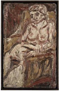 Leon Kossoff - Portrait of Fidelma