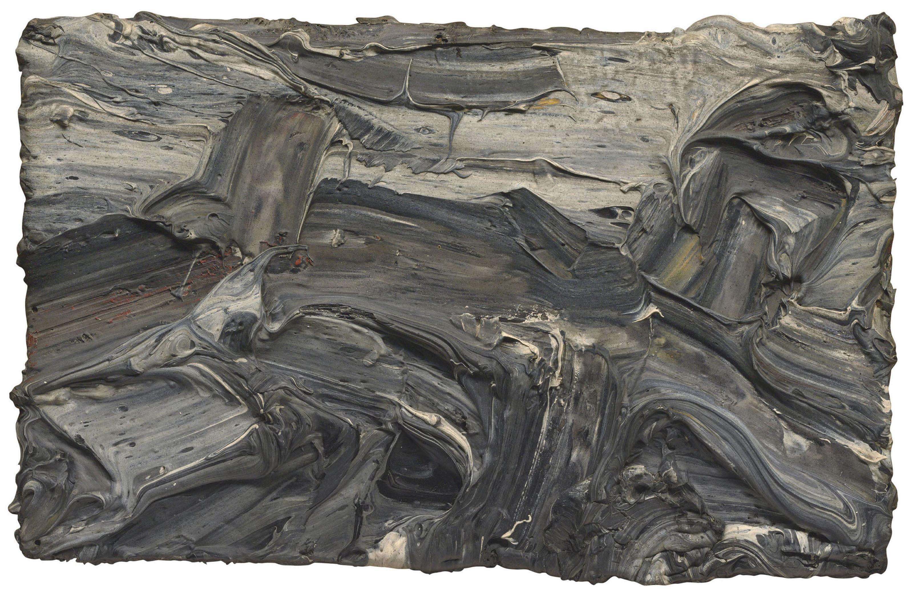 Leon Kossoff - Small Landscape with St Paul\'s II