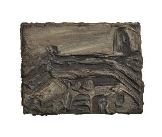 Leon Kossoff - Small Landscape with St Paul\'s No. 1
