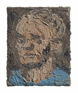 Leon Kossoff - Small Self-Portrait