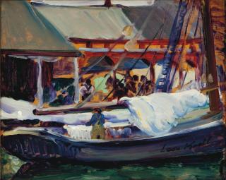 Leon Kroll - Along the Seine