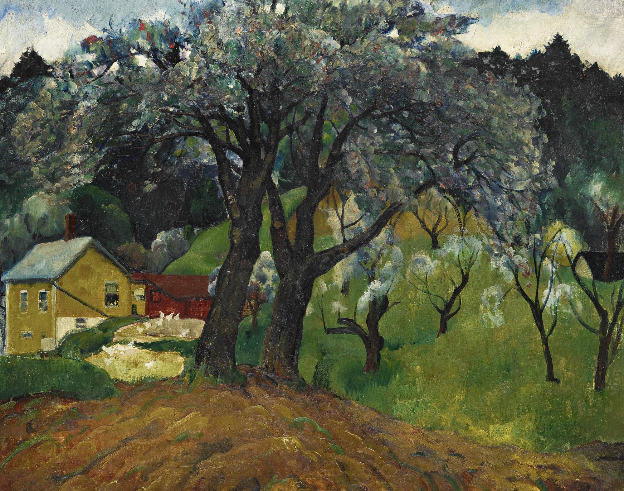Leon Kroll - Appletrees, Woodstock