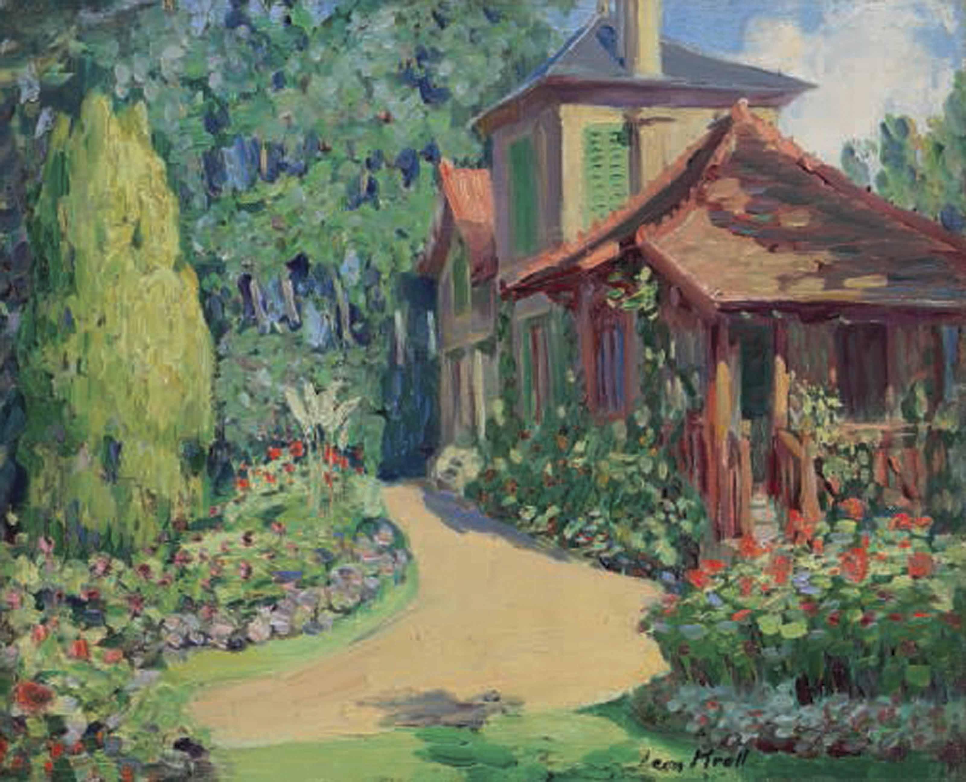 Leon Kroll - Garden in France