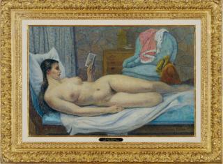 Leon Kroll - Interior with Nude (Isabel)