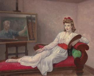 Leon Kroll - Iona Robinson and Self Portrait of Kroll