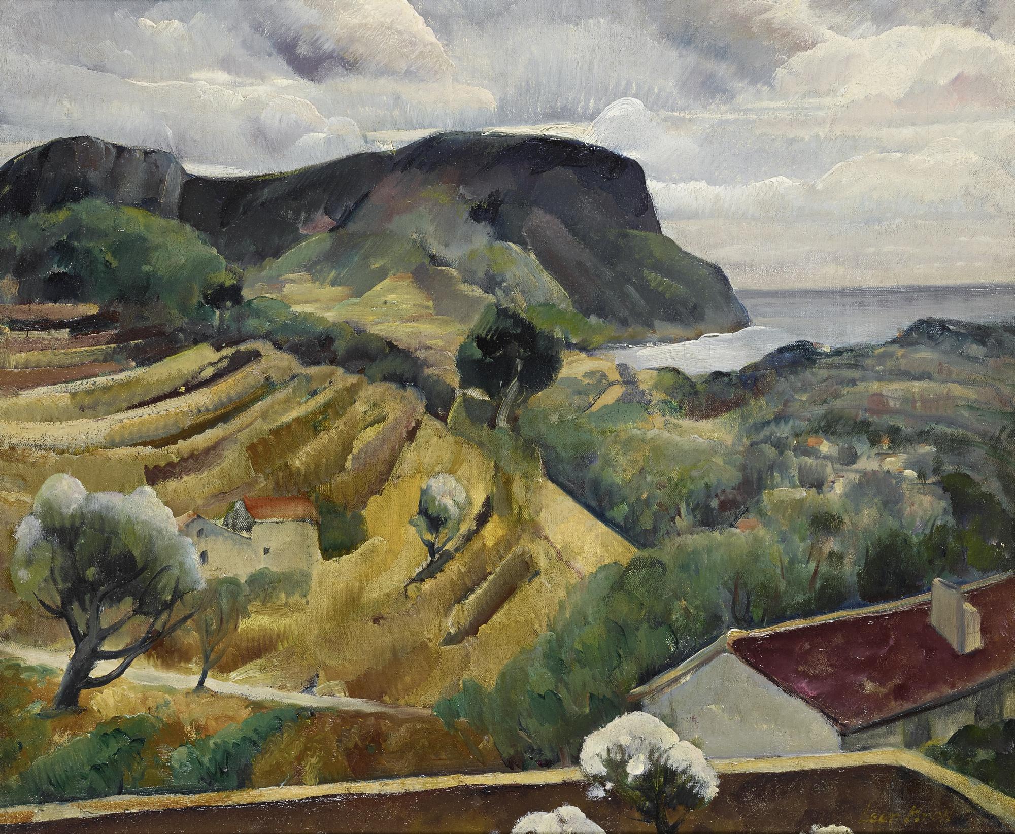 Leon Kroll - Landscape, South Of France