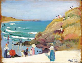 Leon Kroll - Low Tide, Gloucester