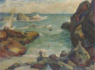 Leon Kroll - Seascape