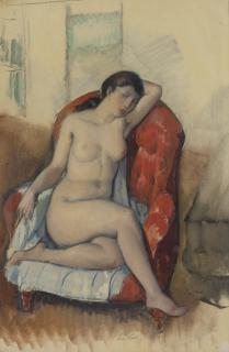 Leon Kroll - Seated Nude