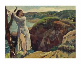 Leon Kroll - Study for Cape Ann
