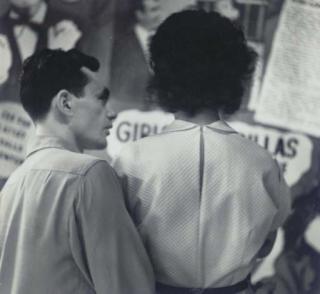 Leon Levinstein - Untitled (Couple), Circa 1950