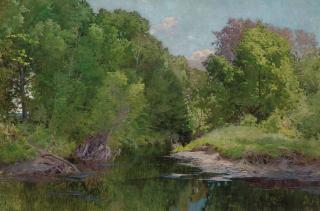 Leon Louis Antoine Tanzi - Une rivière tranquille