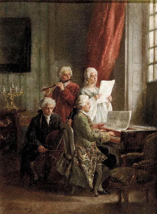 Léon Marie Constant Dansaert - The recital
