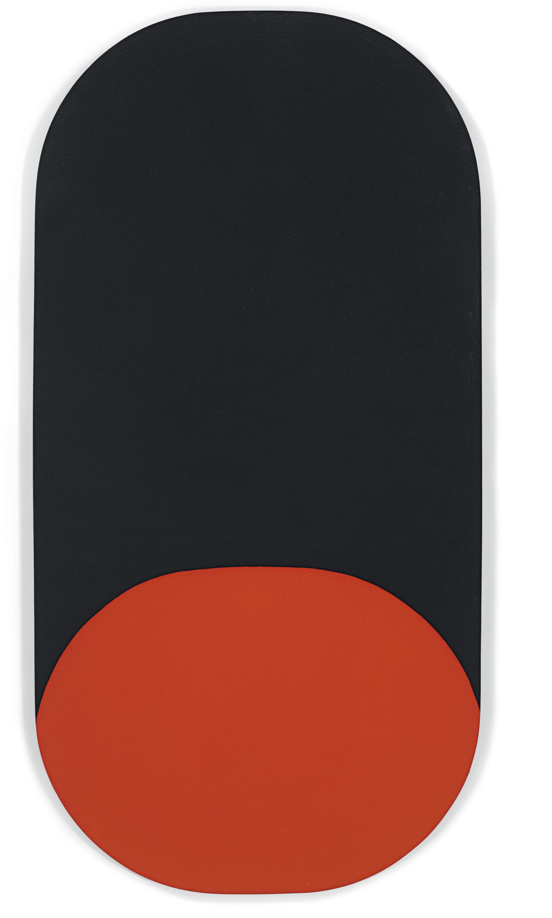 Leon Polk Smith - Black Over Red