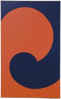 Leon Polk Smith - Blue-Red