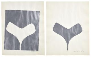 Leon Polk Smith - Lotto di due opere: