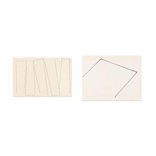 Leon Polk Smith - Two Works on Paper