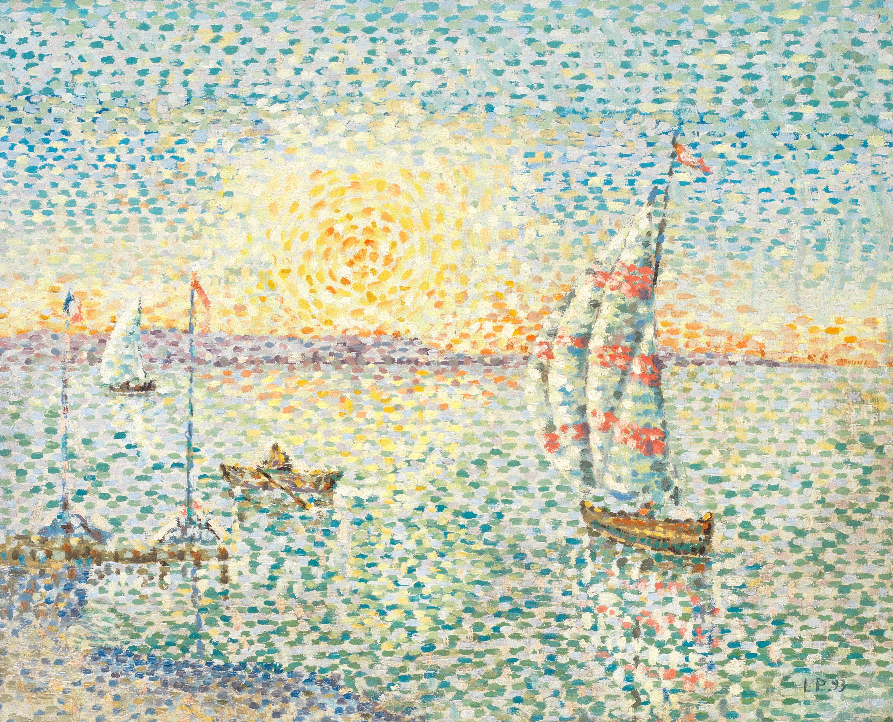 Léon Pourtau - Soleil Couchant