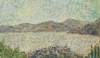 Leon Pourtau - Vue sur la baie de Saint-Tropez