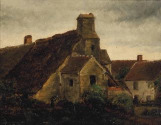 Léon Richet - A country church