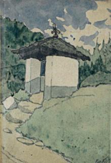 Leon Samouilovich Rosenberg Bakst - Path to a shrine