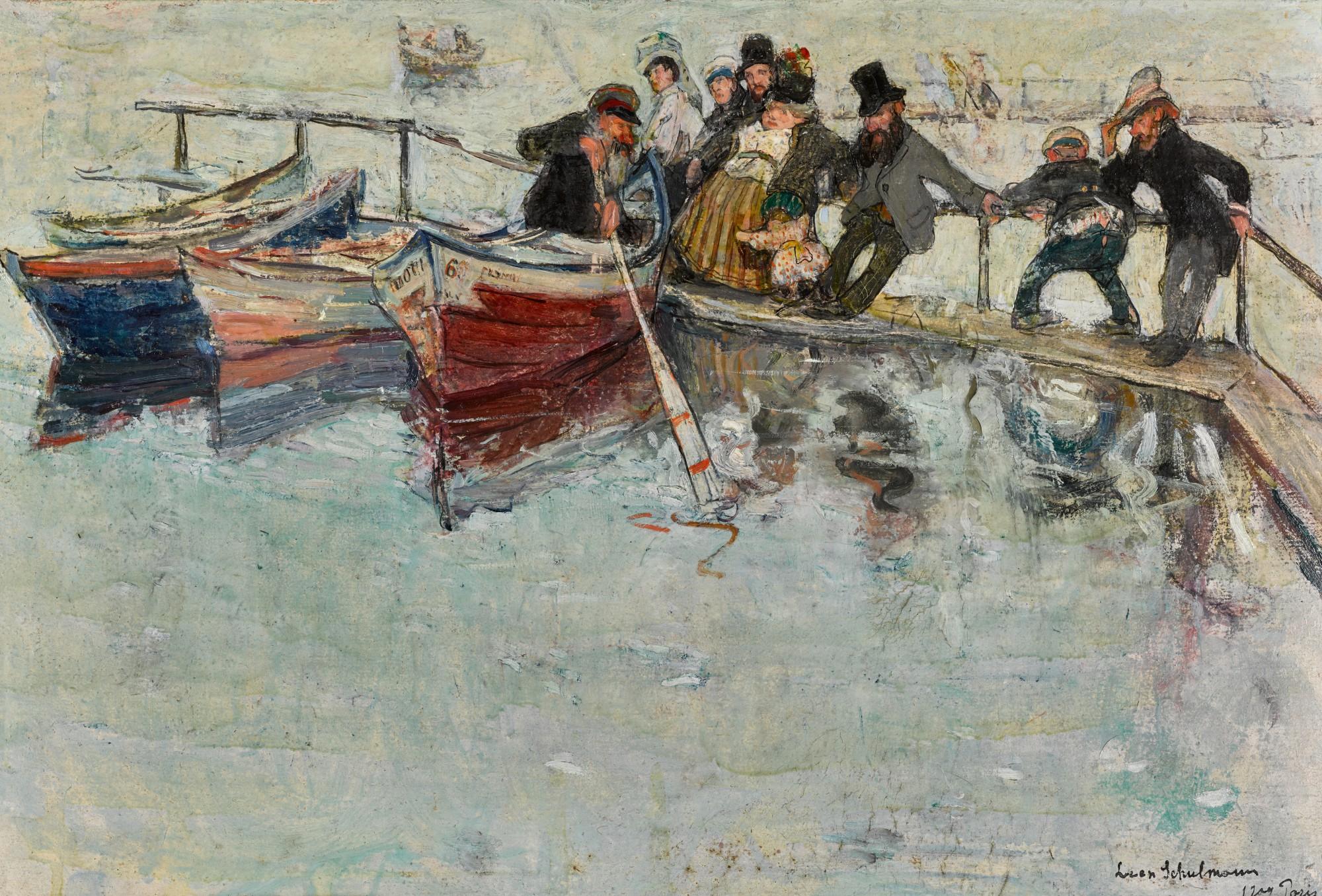 Leon Schulman Gaspard - Le Passage dangereux