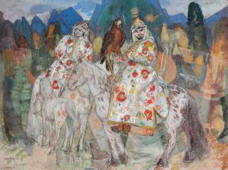 Leon Shulman Gaspard - Falconer