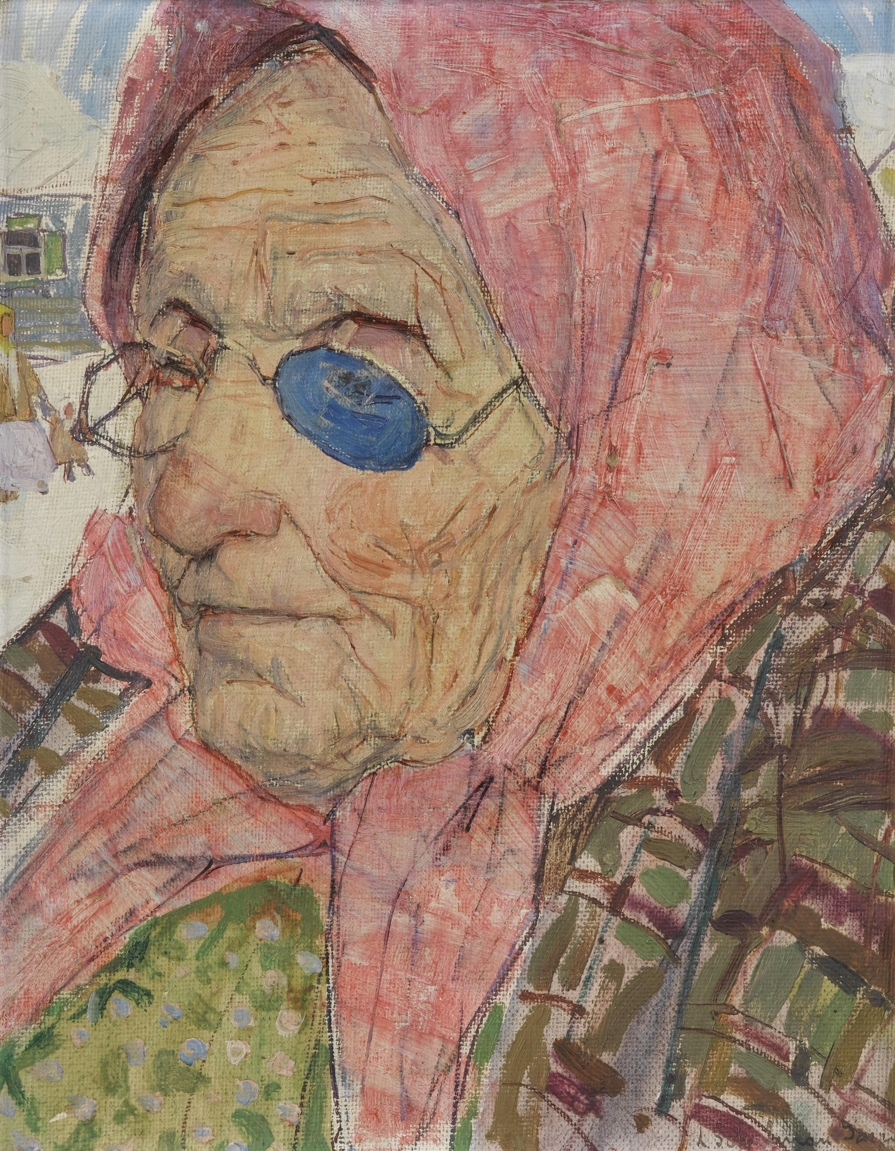 Leon Shulman Gaspard - Woman Wearing Glasses