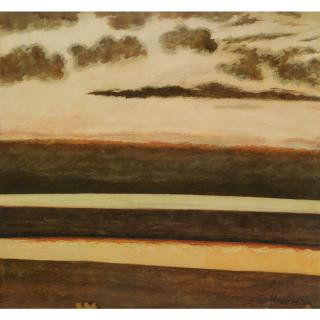 Léon Spilliaert - A Sun Set