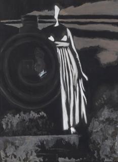 Léon Spilliaert - Aurore. Femme Et Locomotive