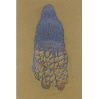 Léon Spilliaert - Belgian Woman With Blue Shawl