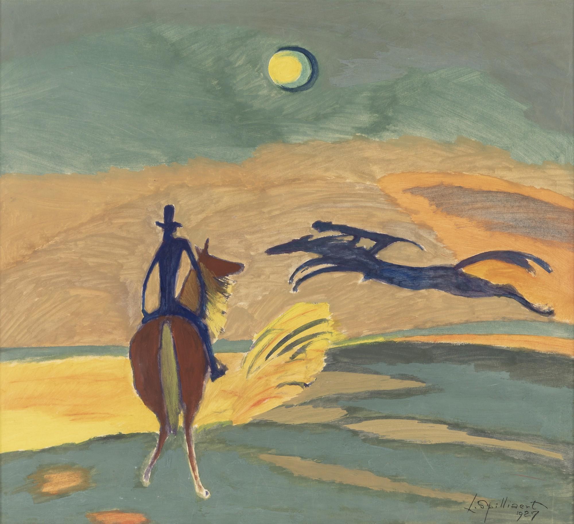 Léon Spilliaert - Cavaliers